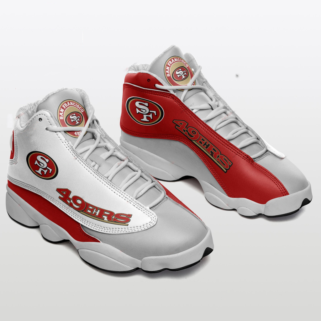 Men's San Francisco 49ers Limited Edition JD13 Sneakers 003